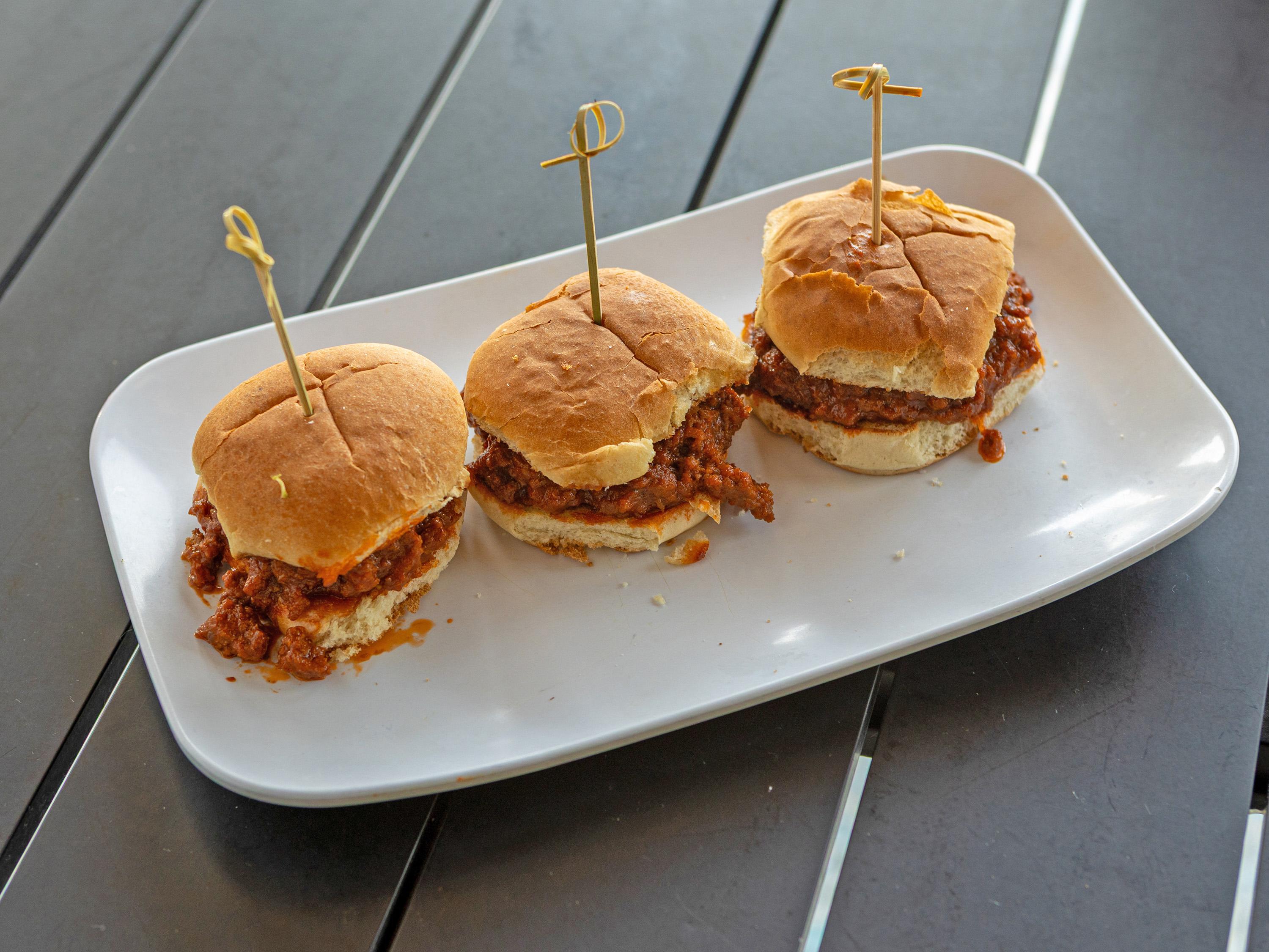 Sloppy Joe Sliders.