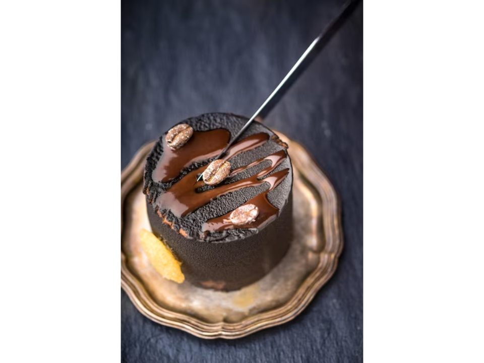 Chocolate mousse.