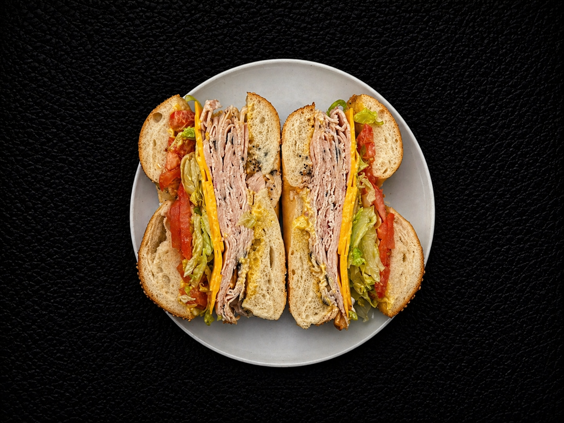 Honey Turkey Sandwich.