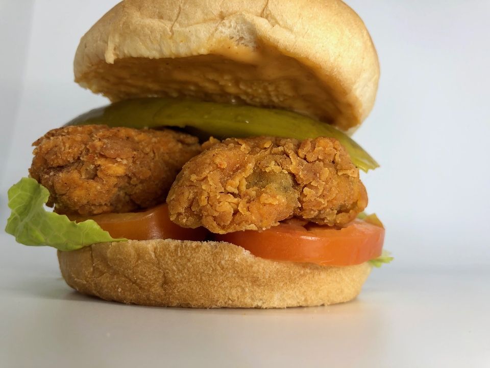 Spicy Bae Chick'n Sandwich.