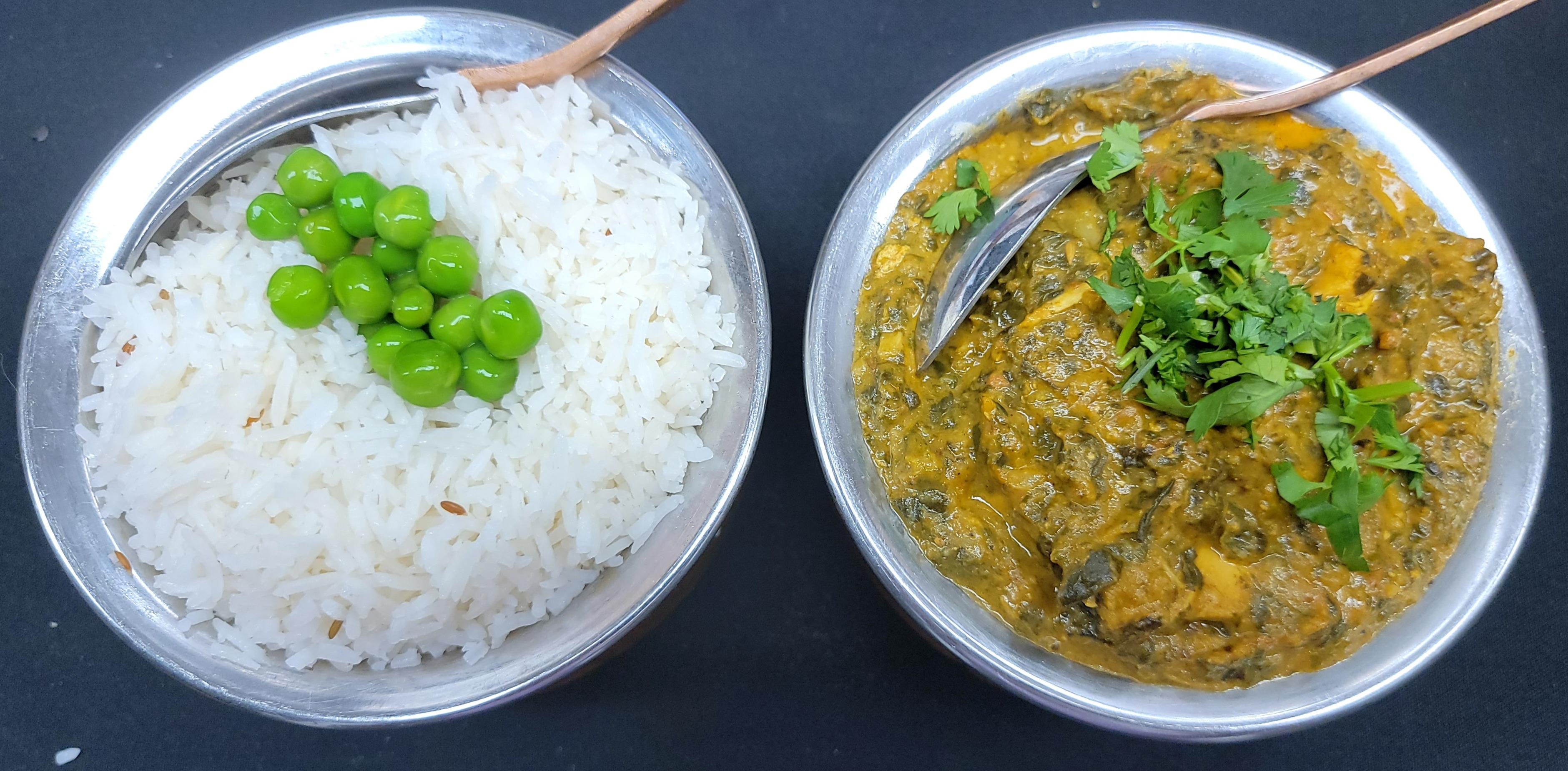 Chicken Saag.
