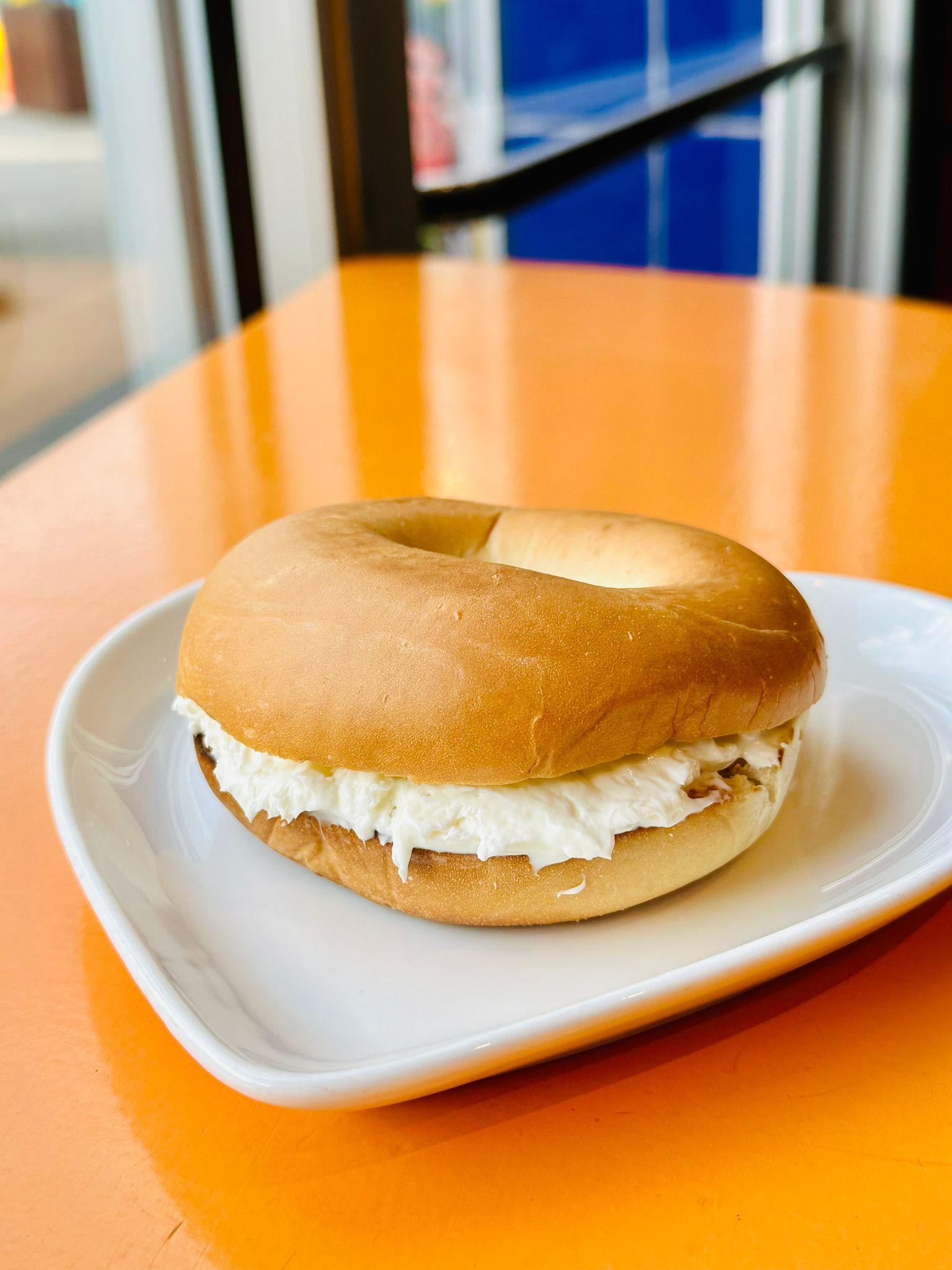 Bagel W/ Cream Cheese.