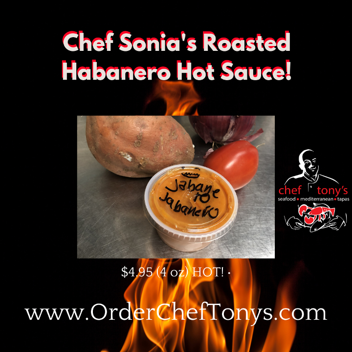 🔥 4 OZ Habanero Sauce (Sonia's Recipe) HOT! 🔥
