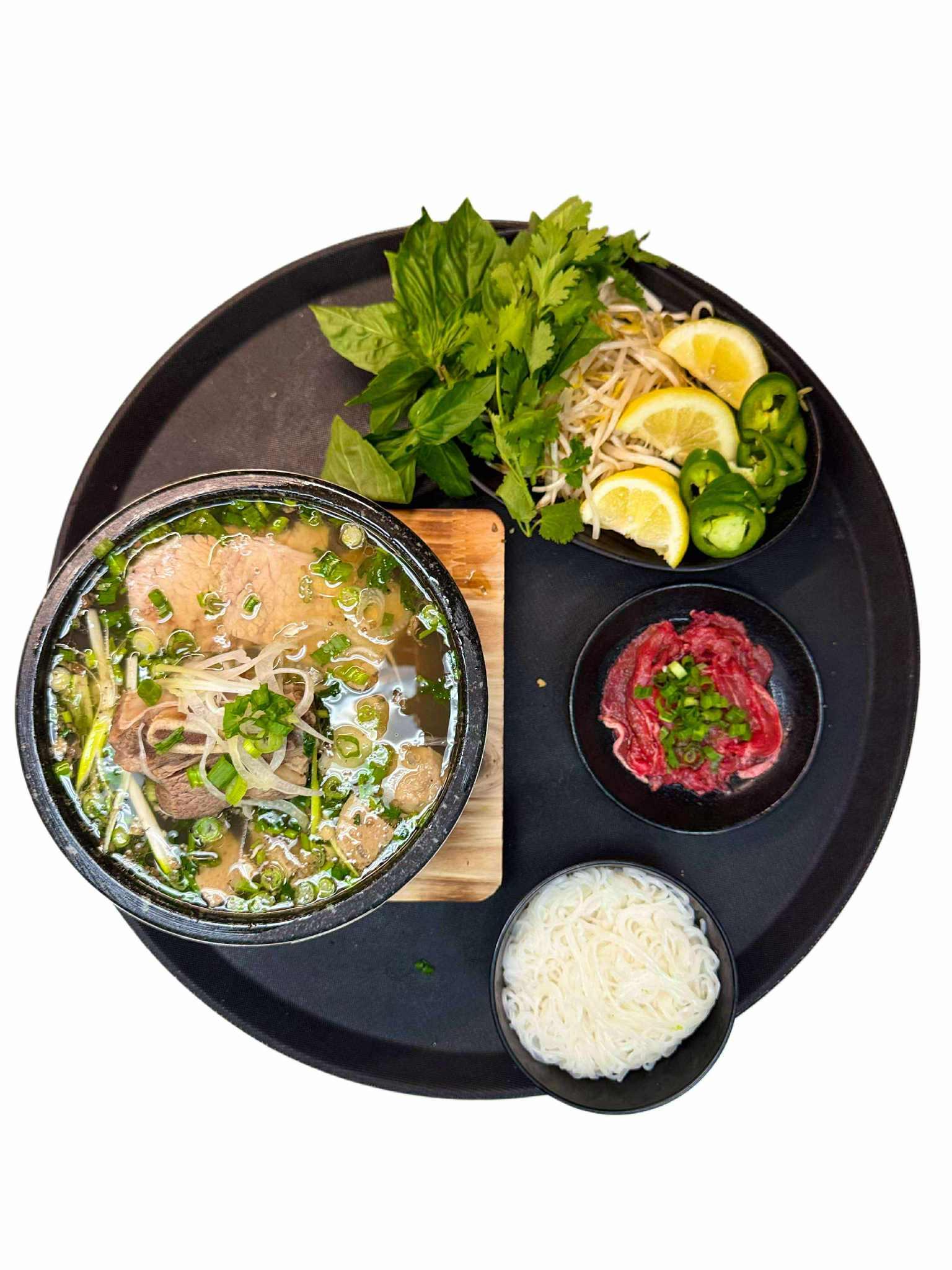 Pho Stone Bowl Noodle Soup.