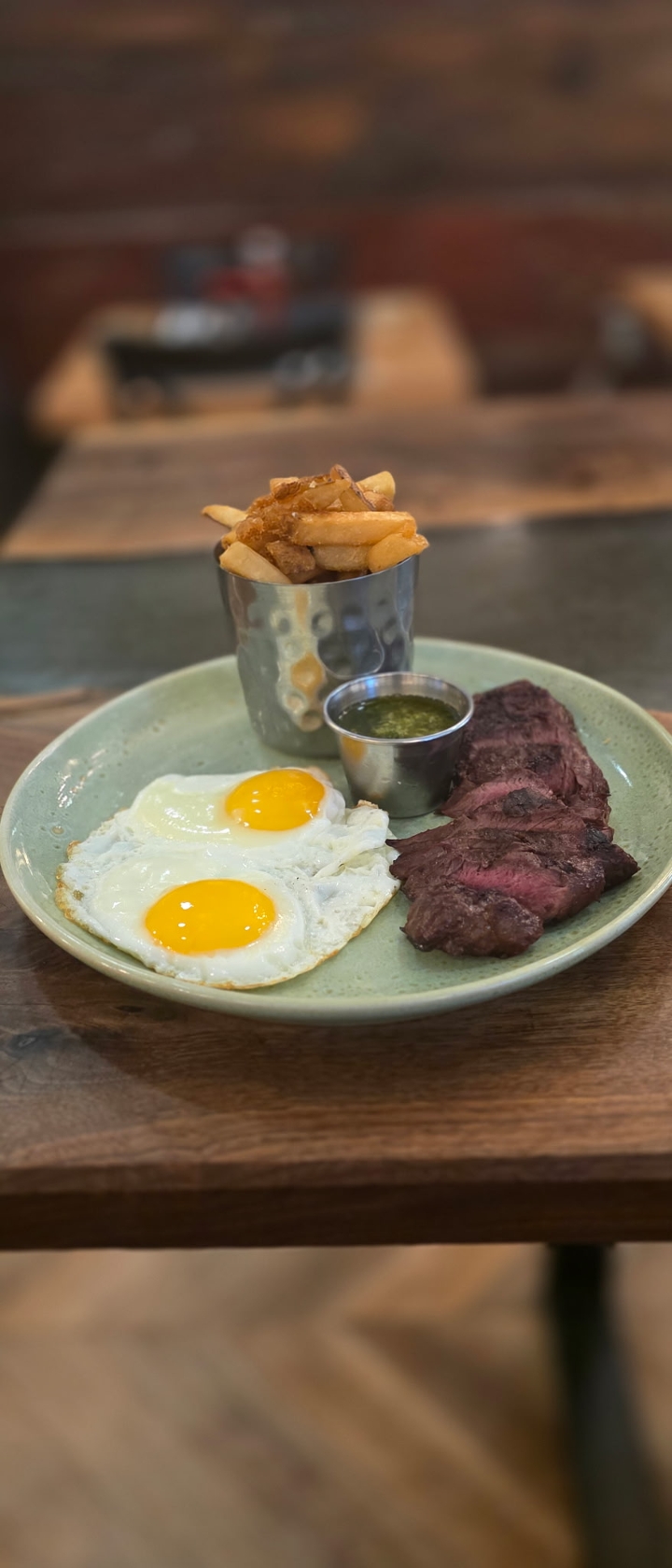 Steak & Eggs.