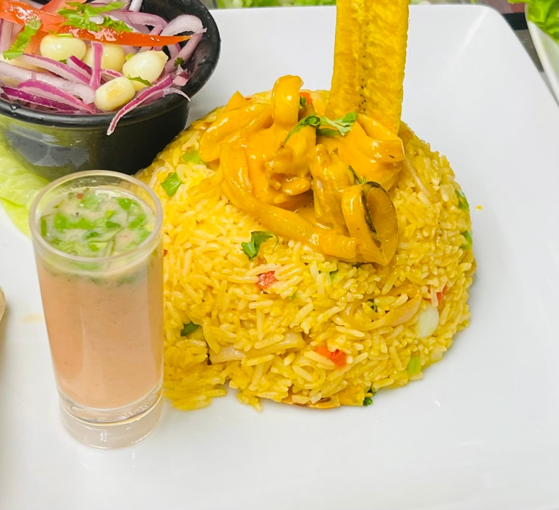 Arroz con Mariscos.