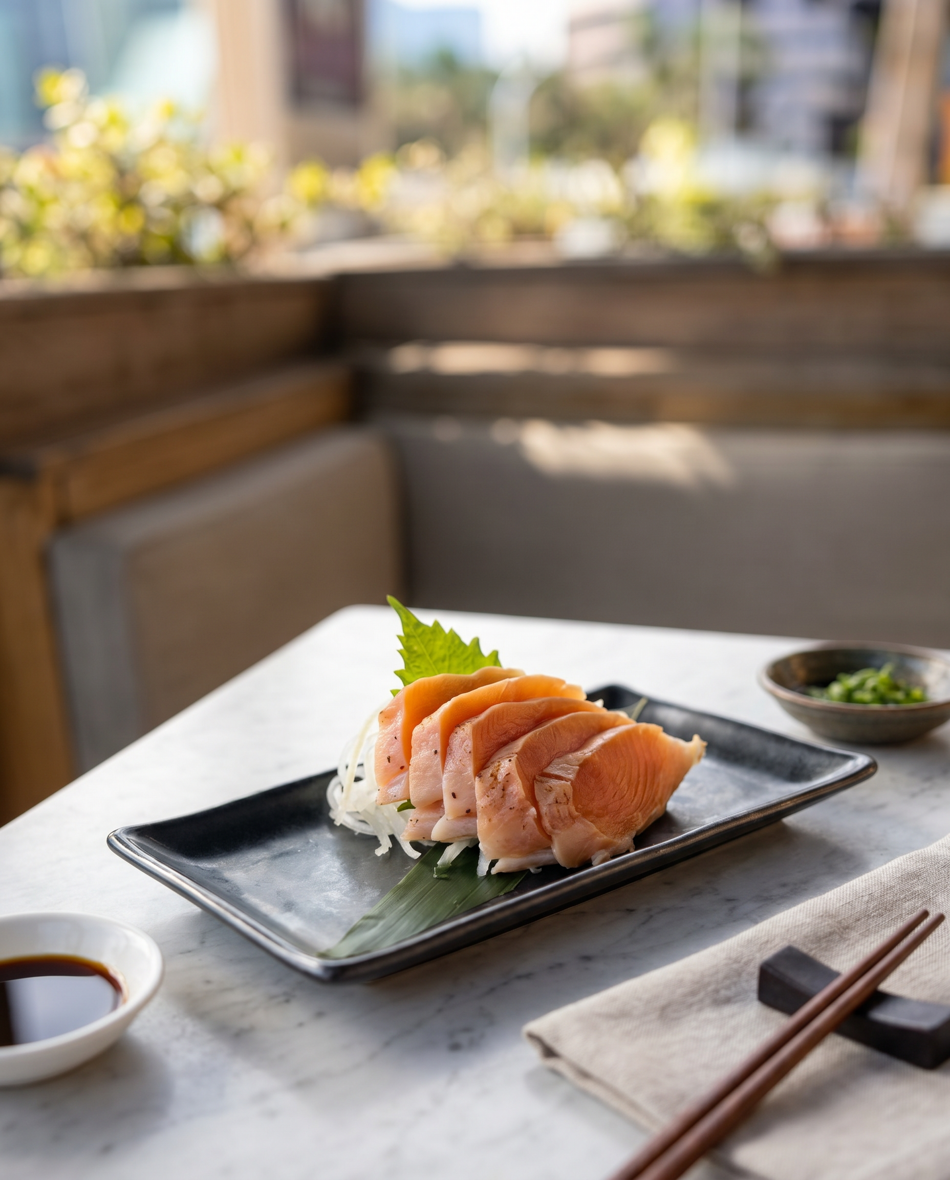 Albacore Sashimi.
