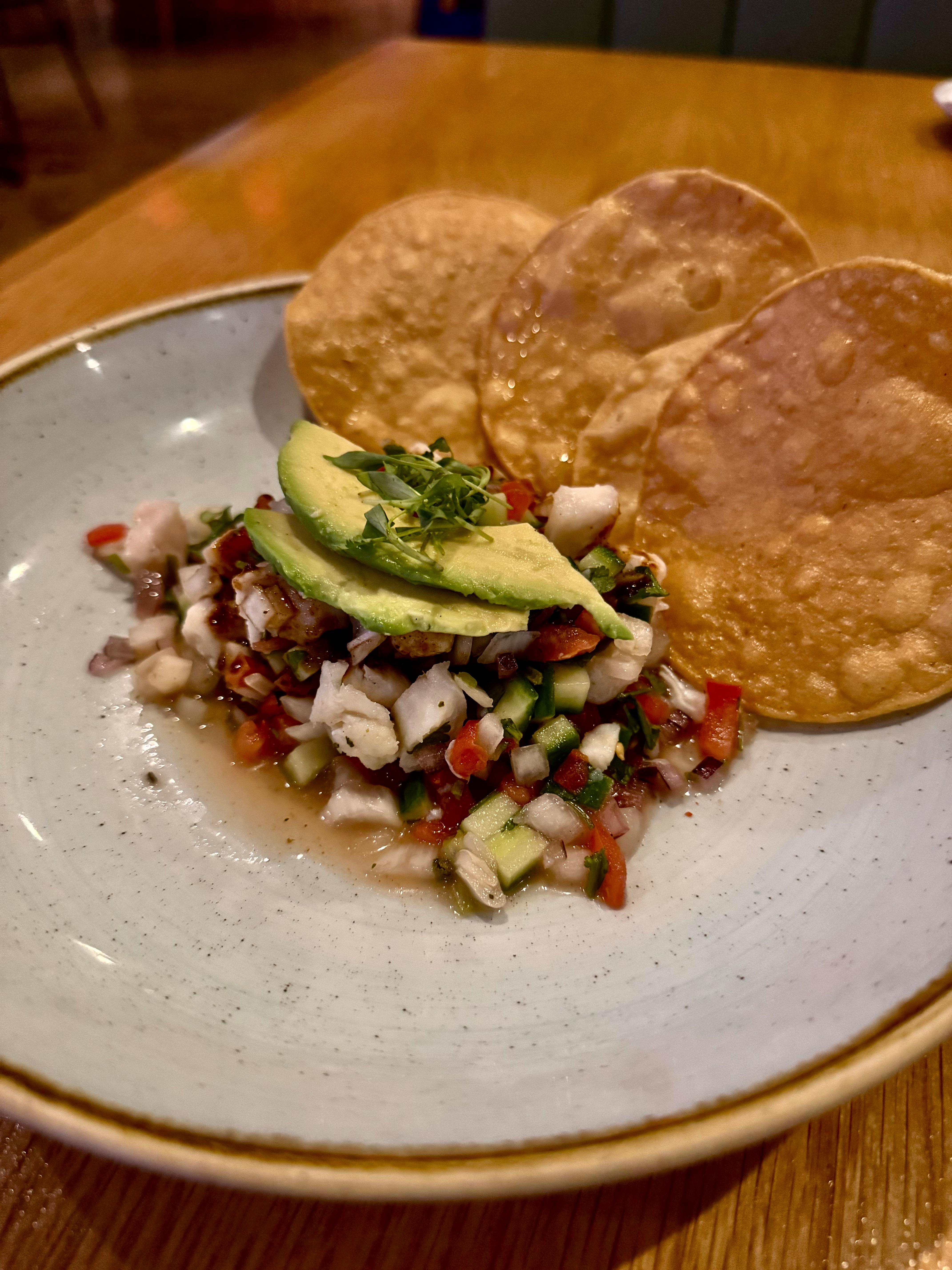 Ceviche de Pescado.