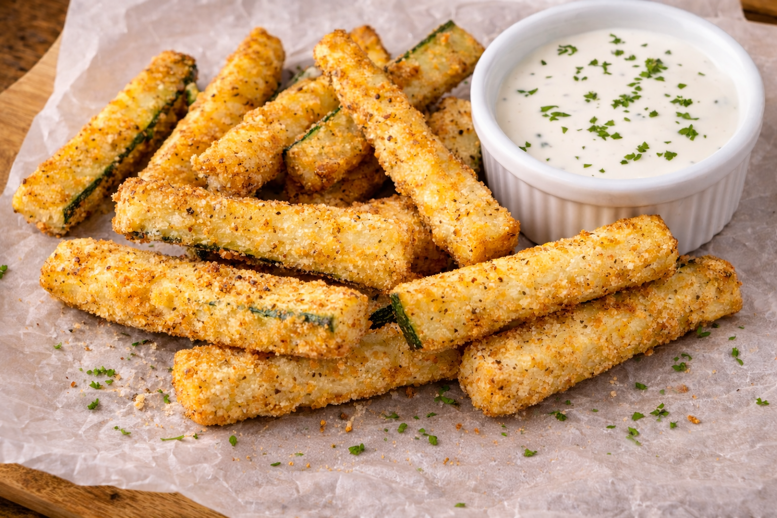 Zucchini Sticks.