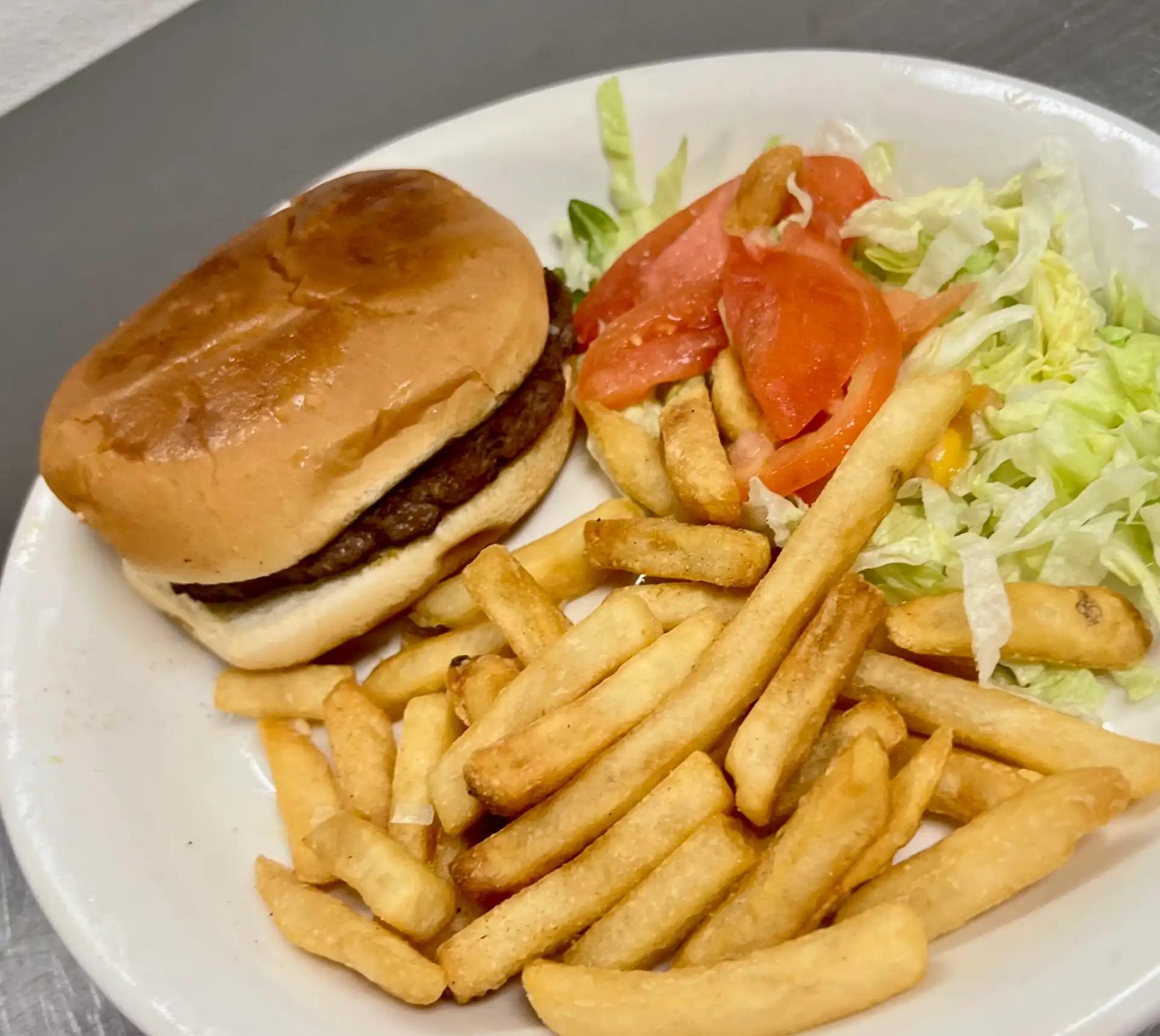Cheeseburger & Fries.