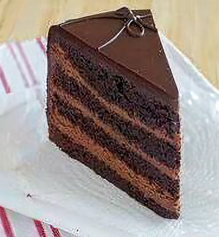 Triple Layer Chocolate Cake.