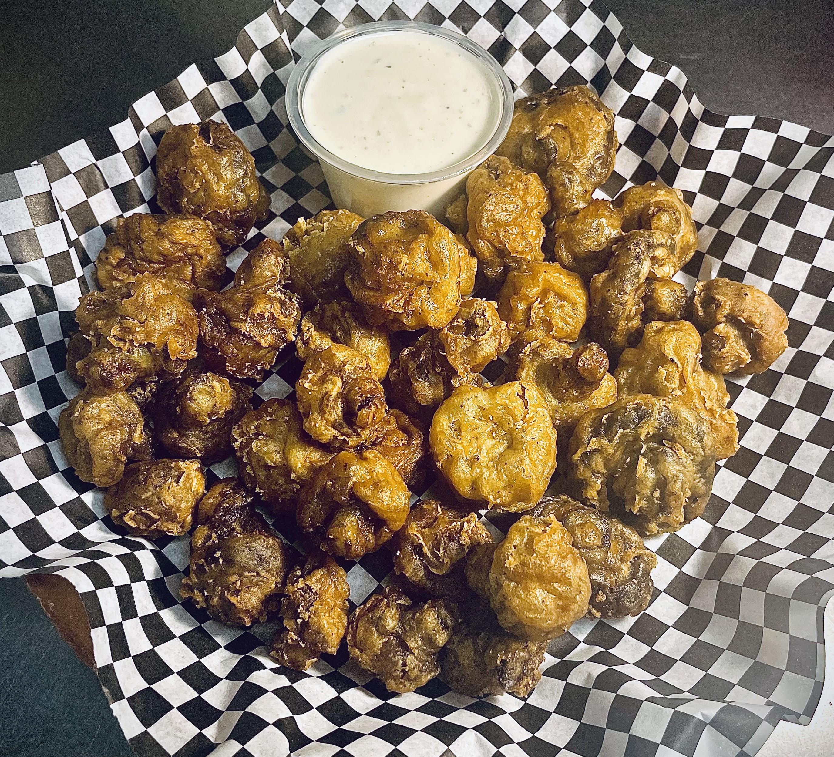 Fried Mushrooms.