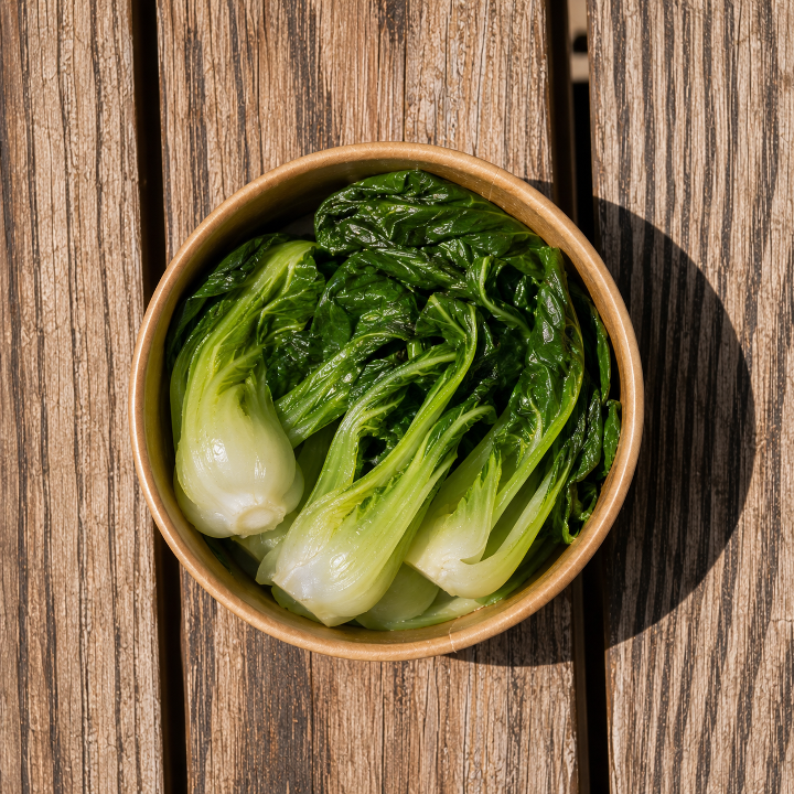 Ginger Braised Bok Choy.