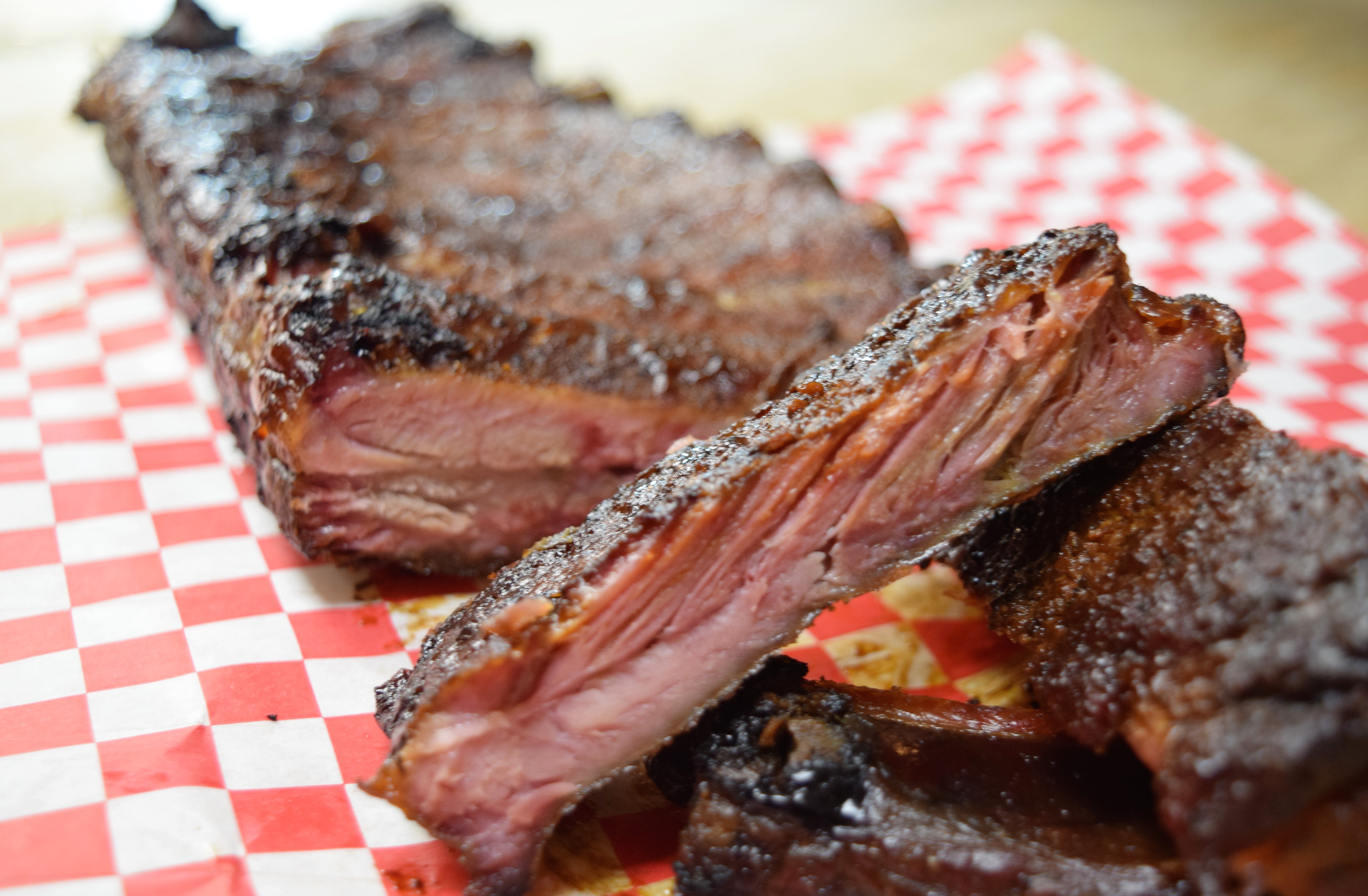 Pork Ribs (by the rack).