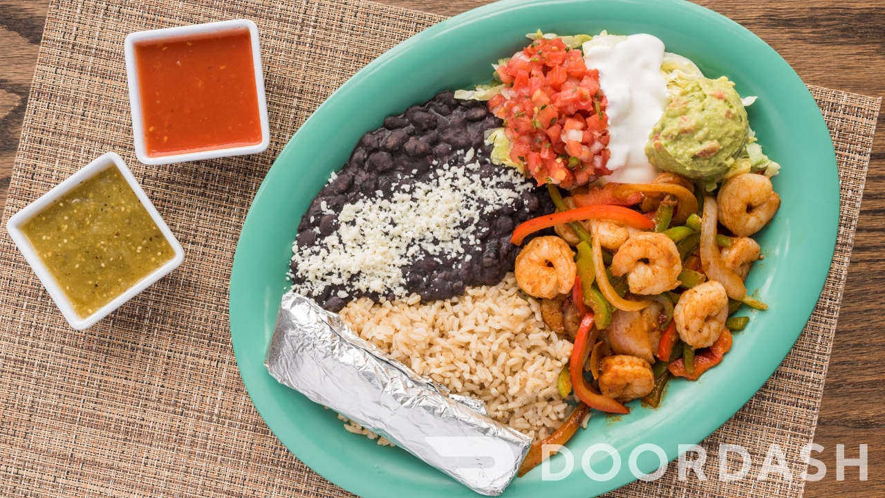 Shrimp Fajitas.