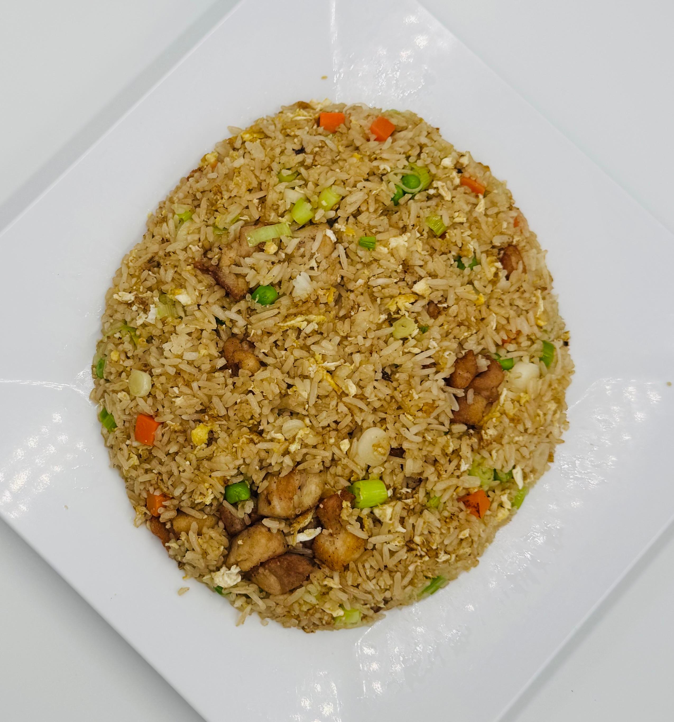 Chicken and Egg Fried Rice.