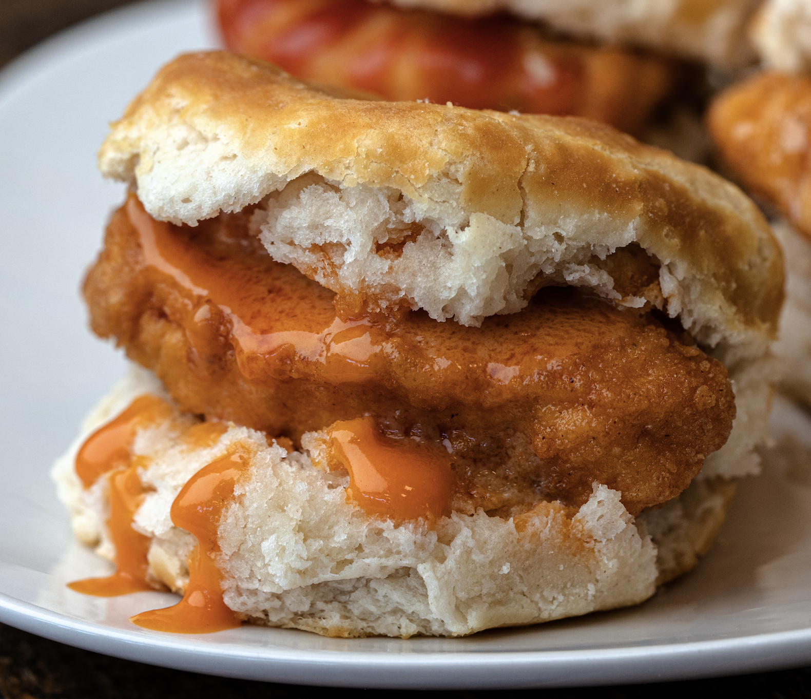 Chicken Biscuit Slider.