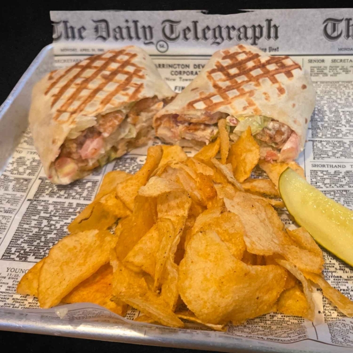 Chicken Bacon Ranch Wrap.