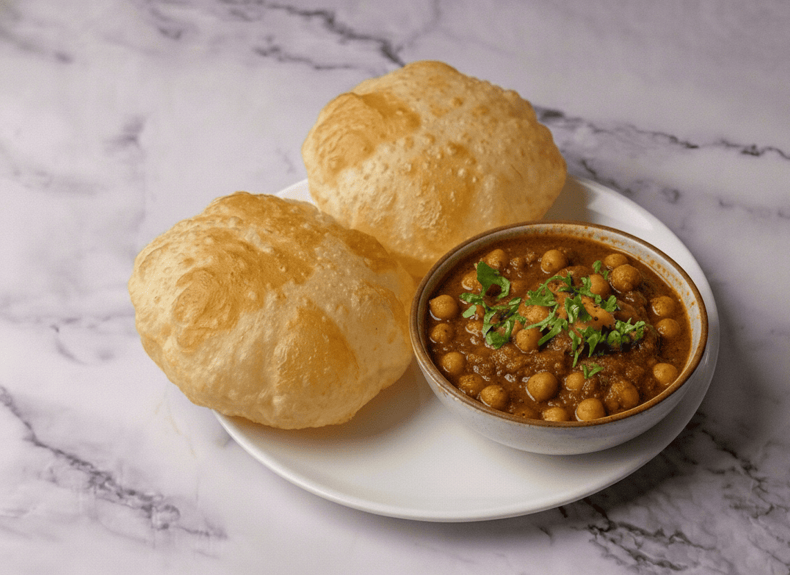 POORI CHOLE.