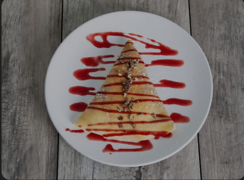 Sweet Turkey crepe.