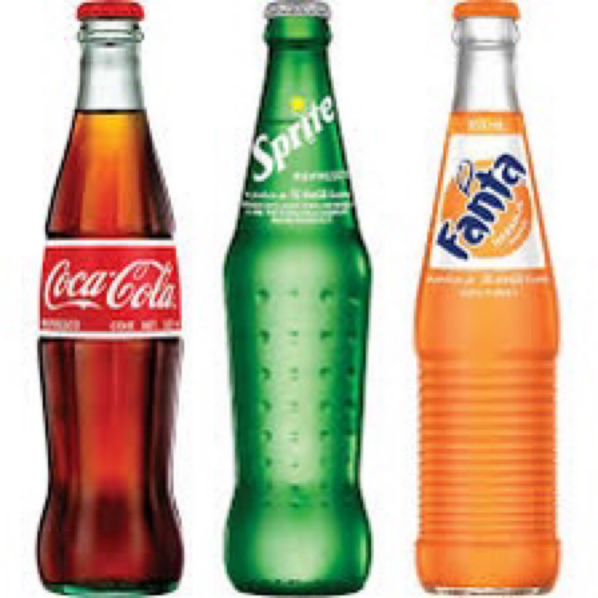Soda Glass Bottle.