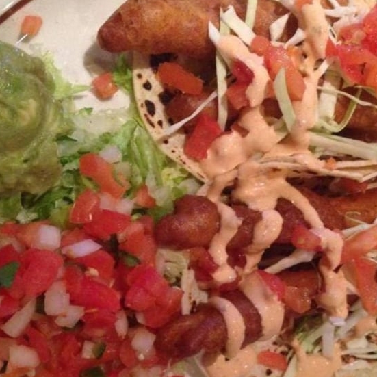 Fish Tacos.
