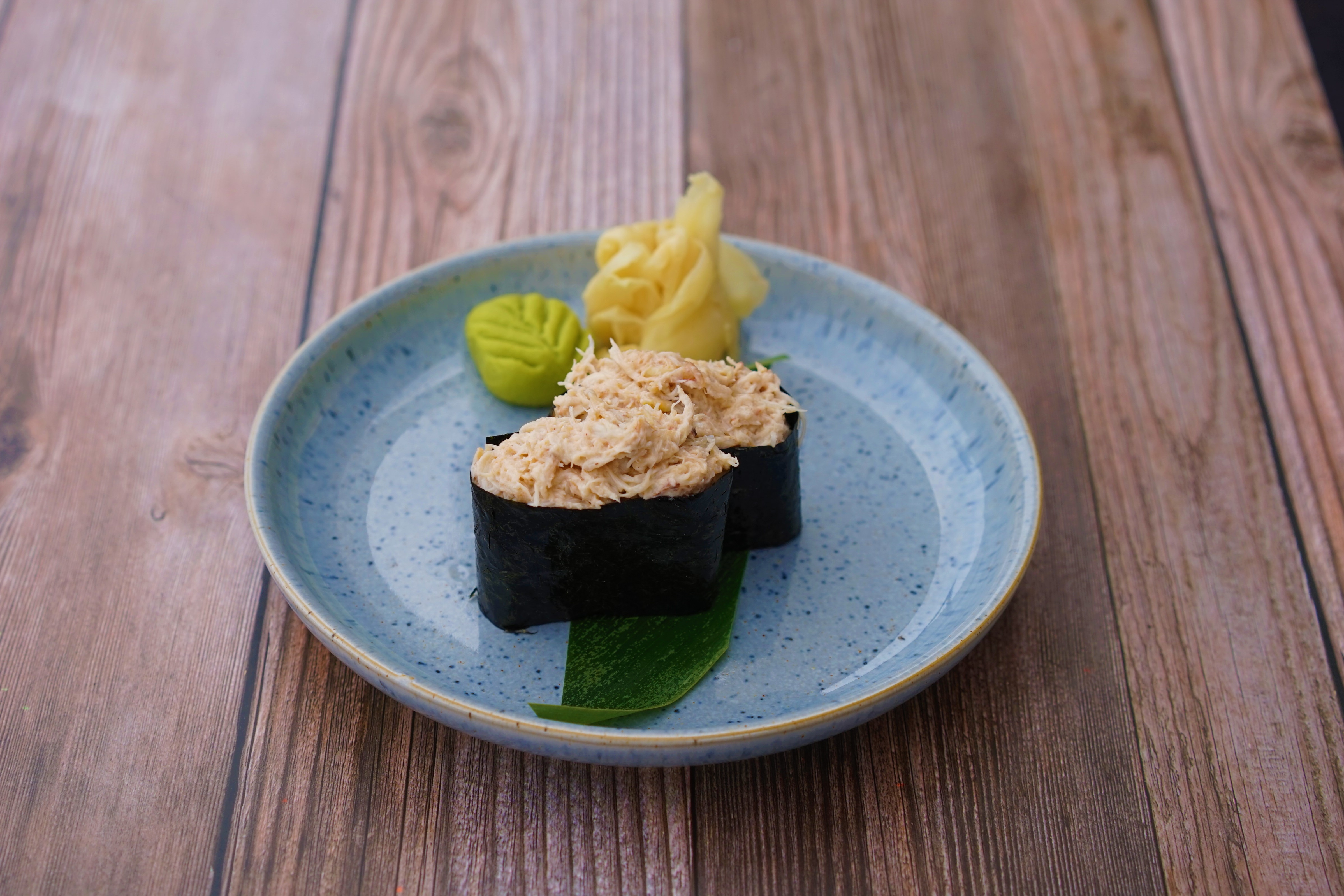 Blue Crab Sushi.