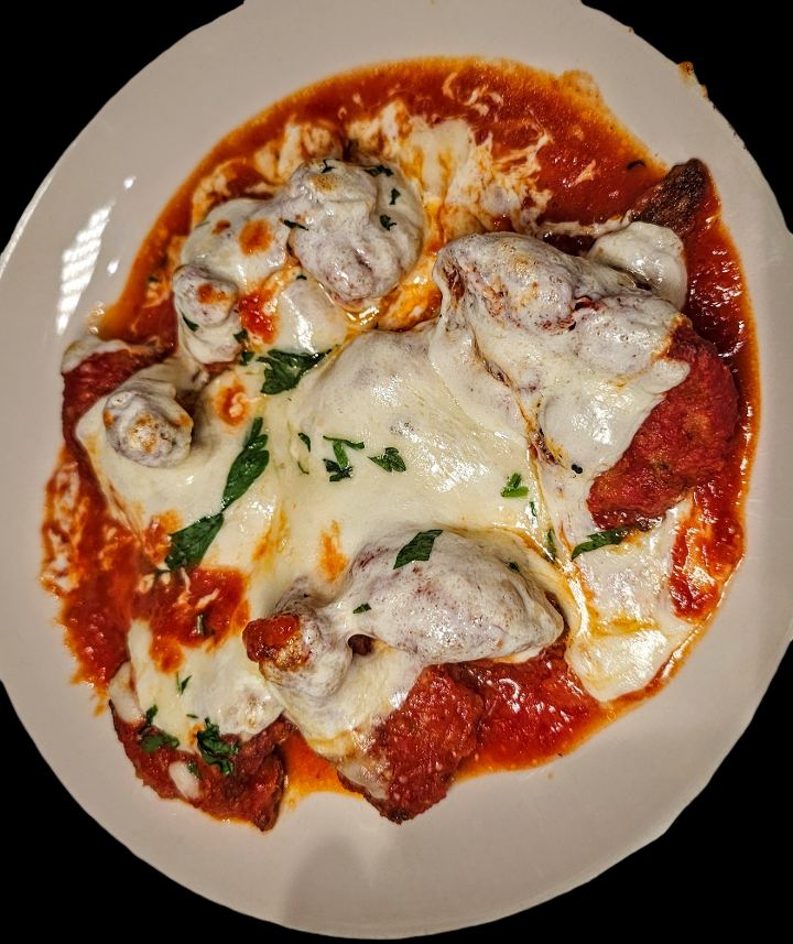 Shrimp Parmigiana.