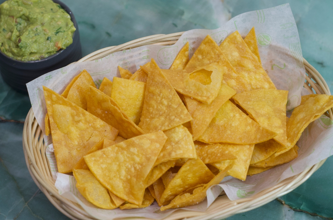 Homemade Tortilla Chips.