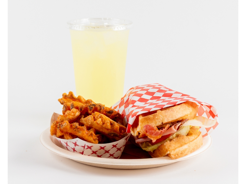 Turkey Club Sandwich Combo.