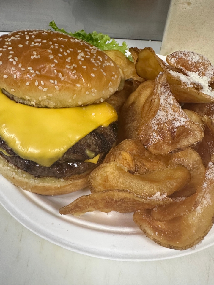 Augie Double Burger **.
