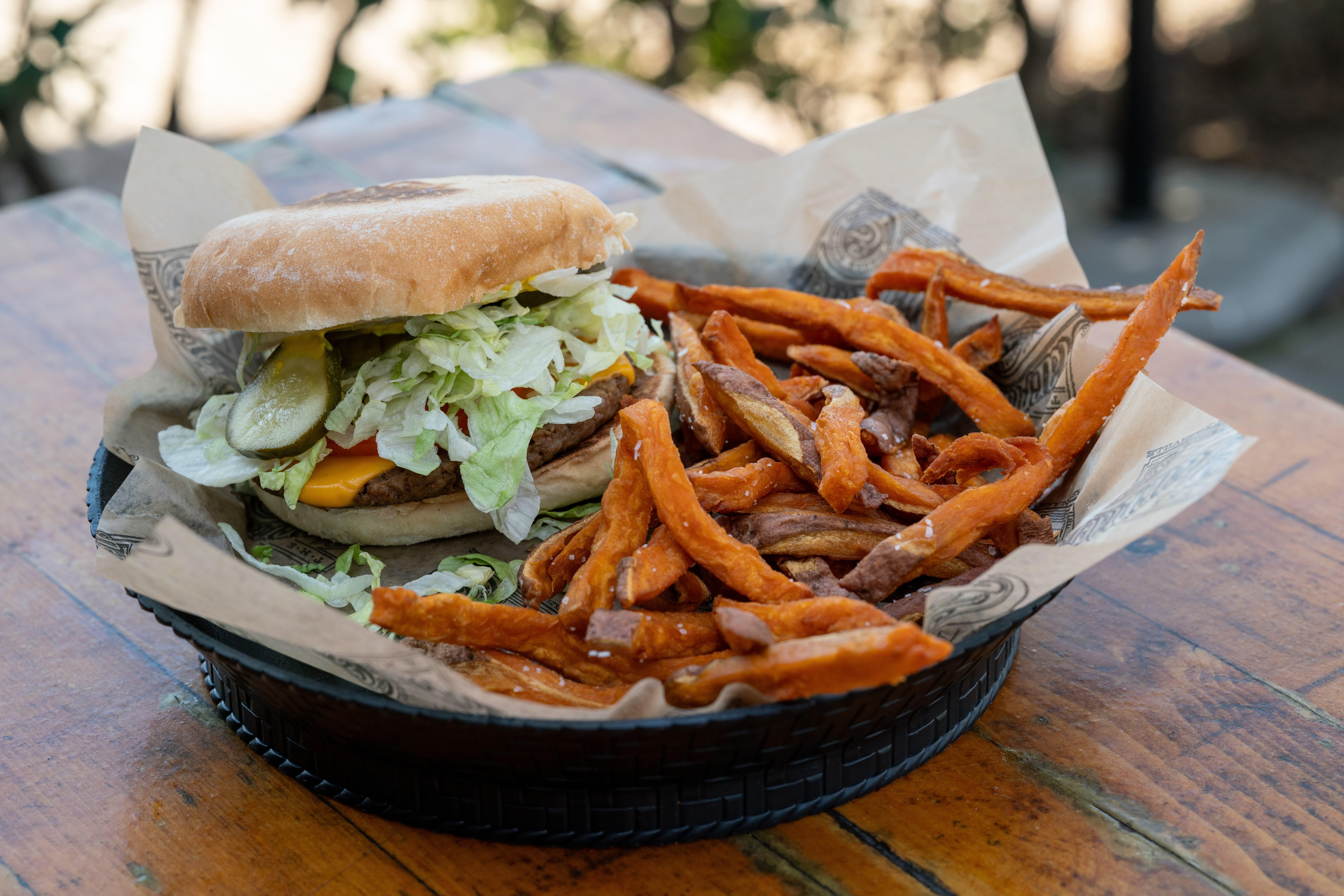 Impossible Pharmacy Burger.