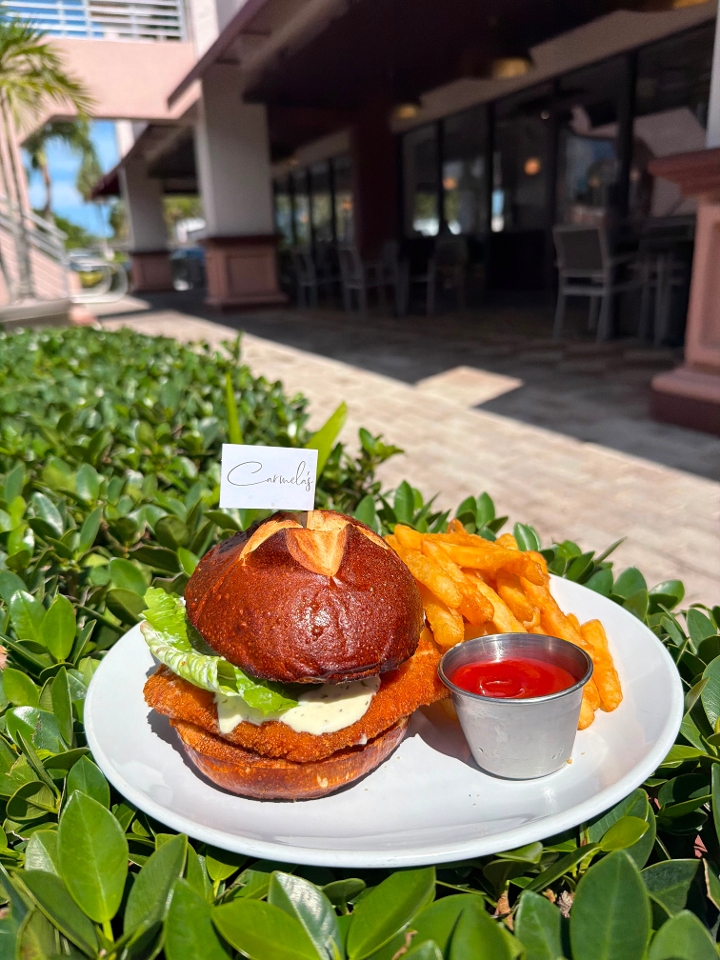 Crispy Cod Burger.