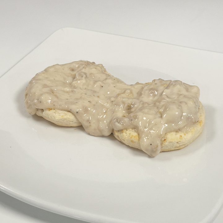 BISCUITS & GRAVY.