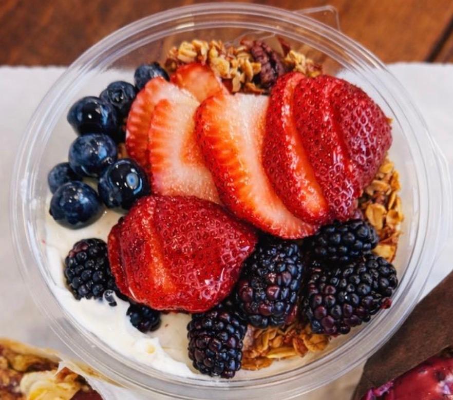 Fresh Berry Parfait.