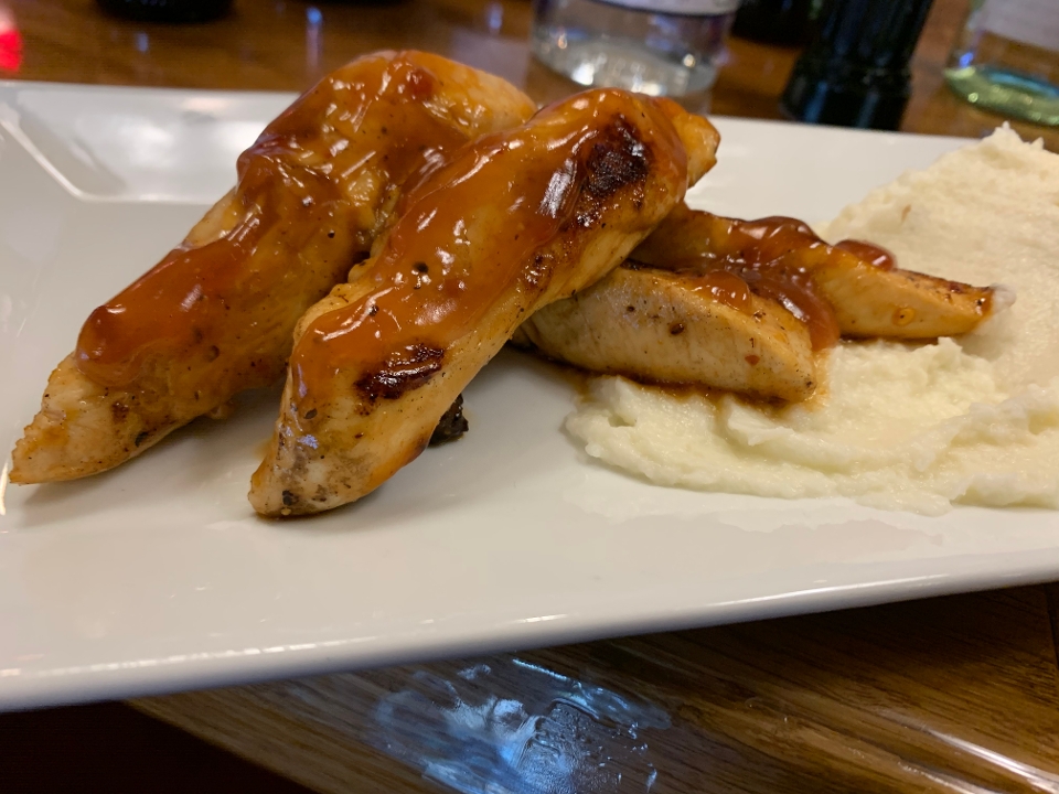 Grilled Half Tender Platter.
