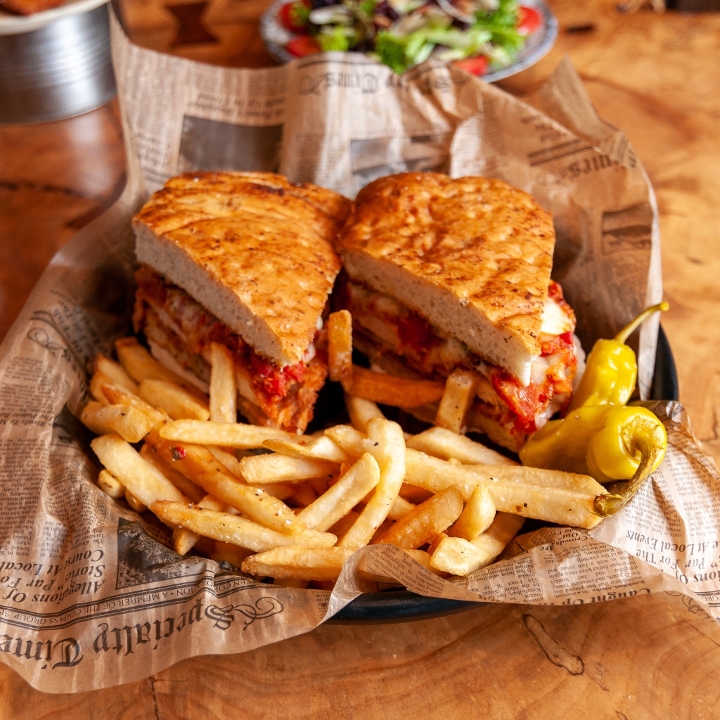 Chicken Parm Sandwich.