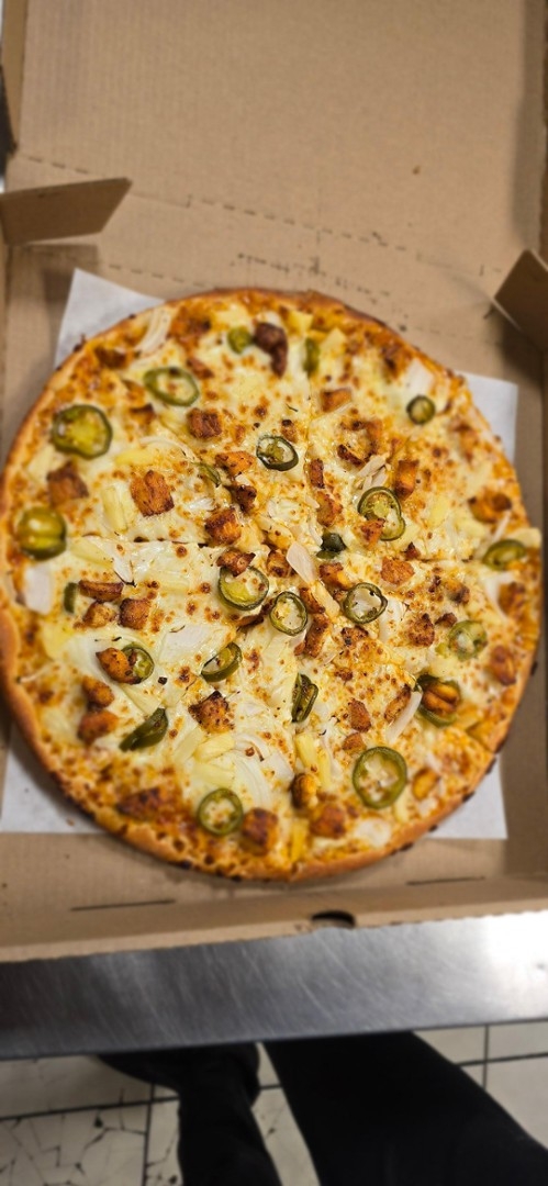 Mango Habanero Pizza.