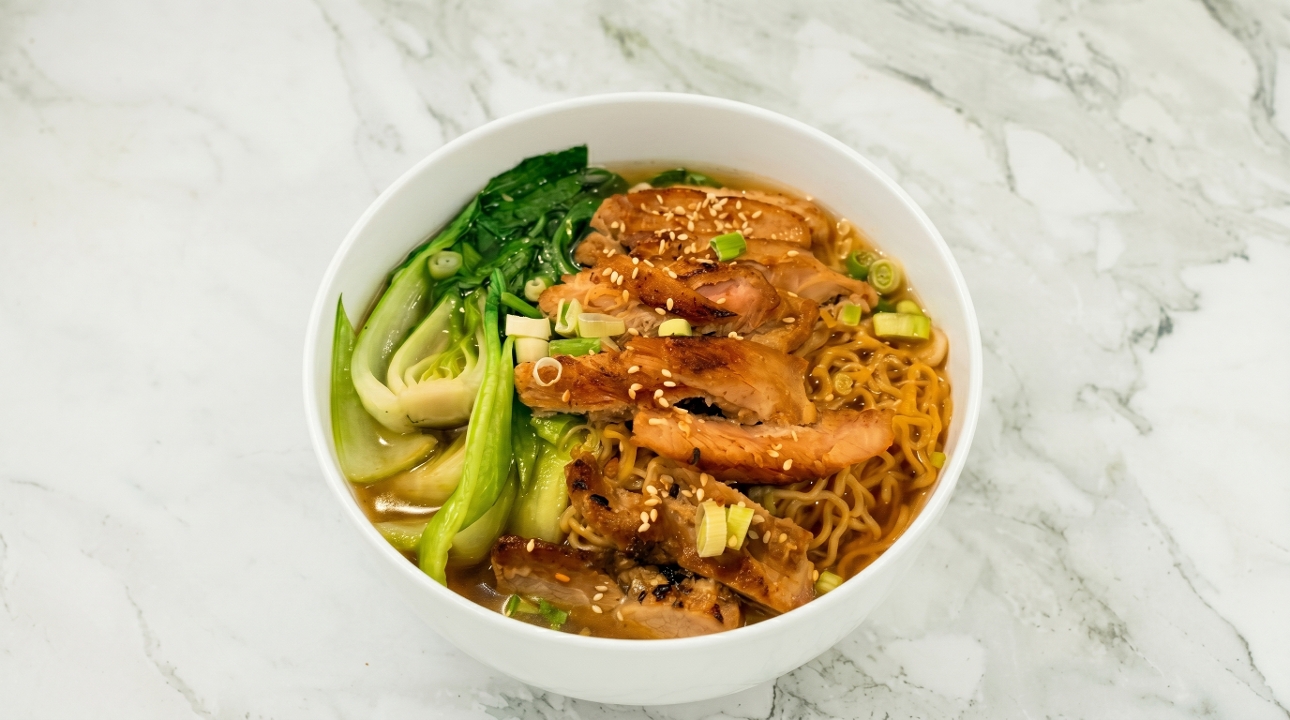 N4 Egg Noodles with Chicken Teriyaki.