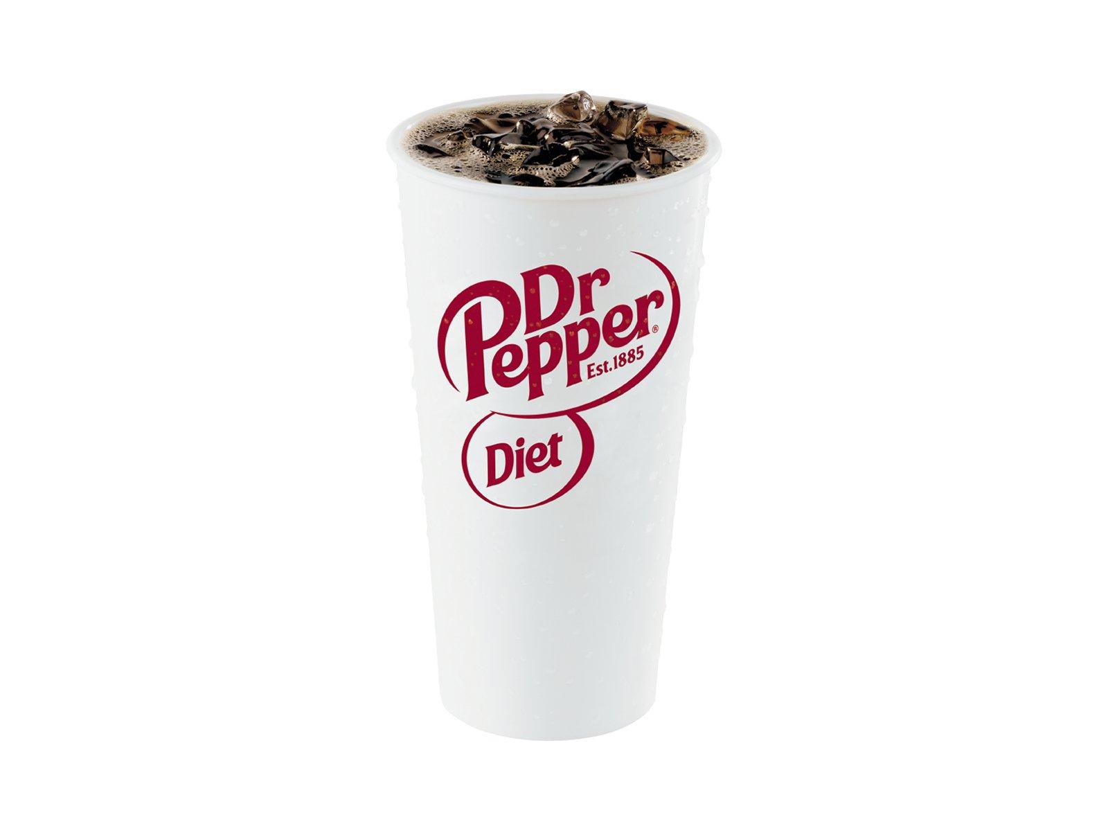 Diet Dr Pepper.