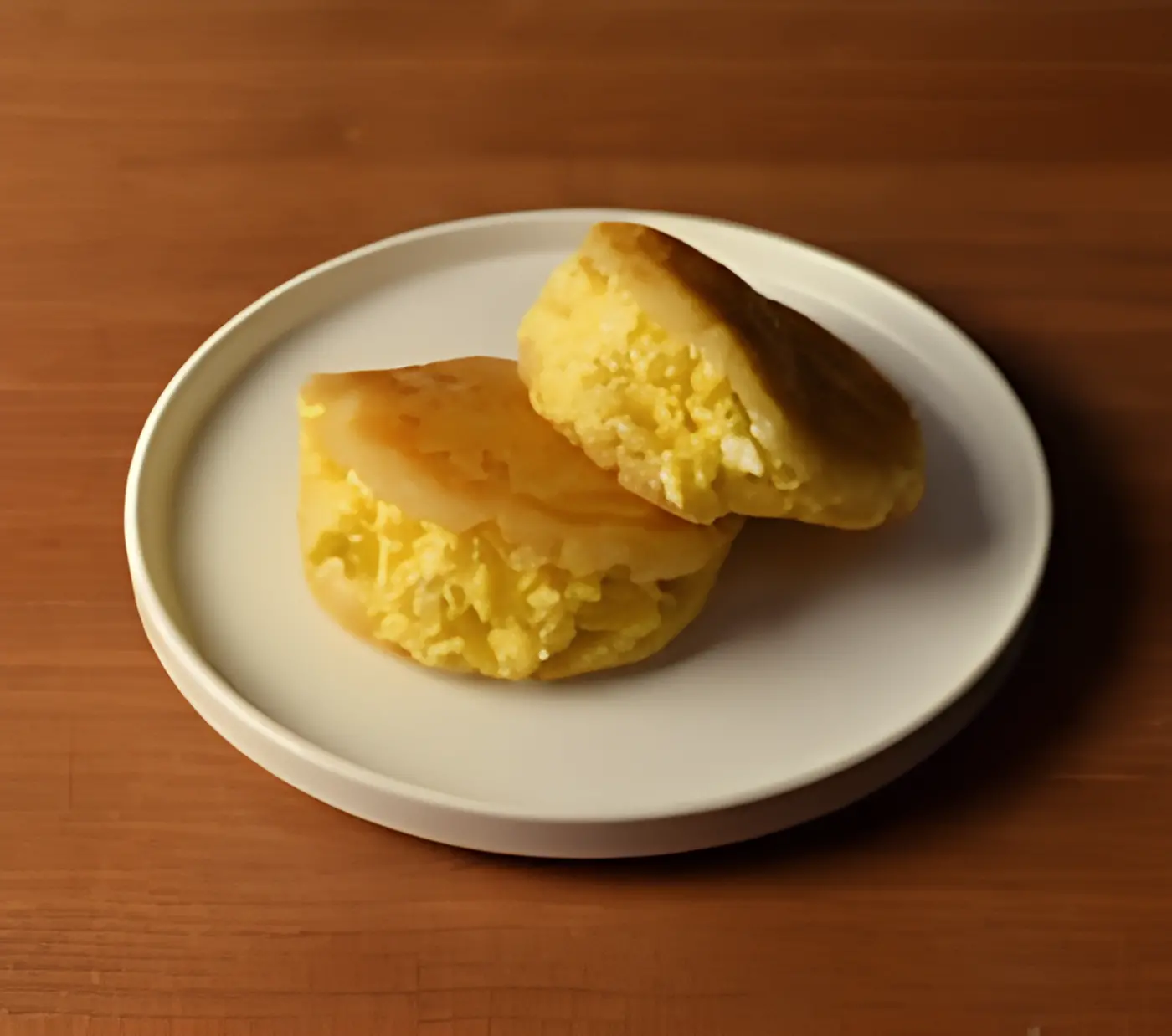 Egg and Cheese Arepa.