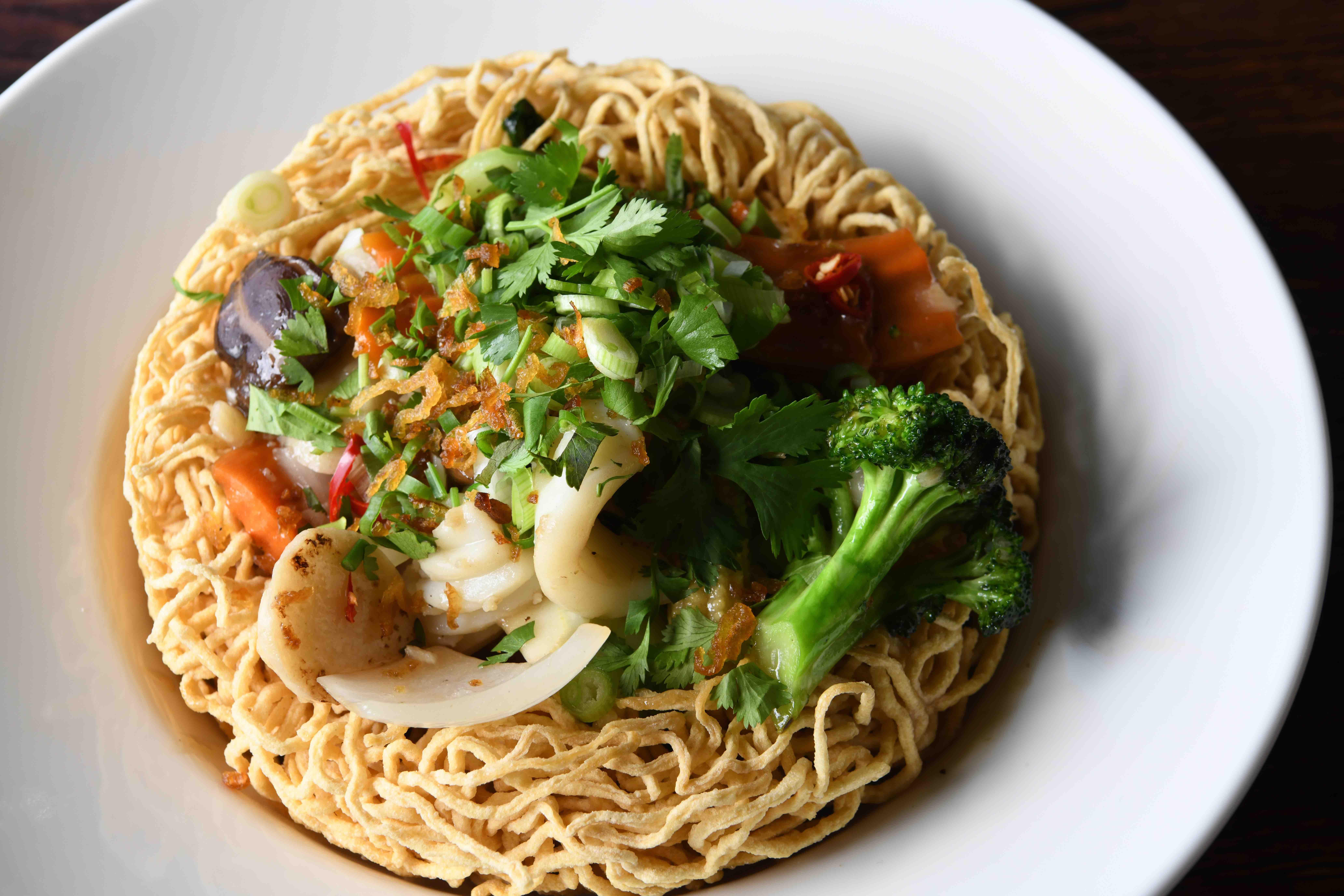 Crispy Egg Noodles.