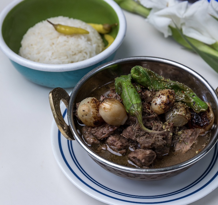 Kavurma-Braised beef.