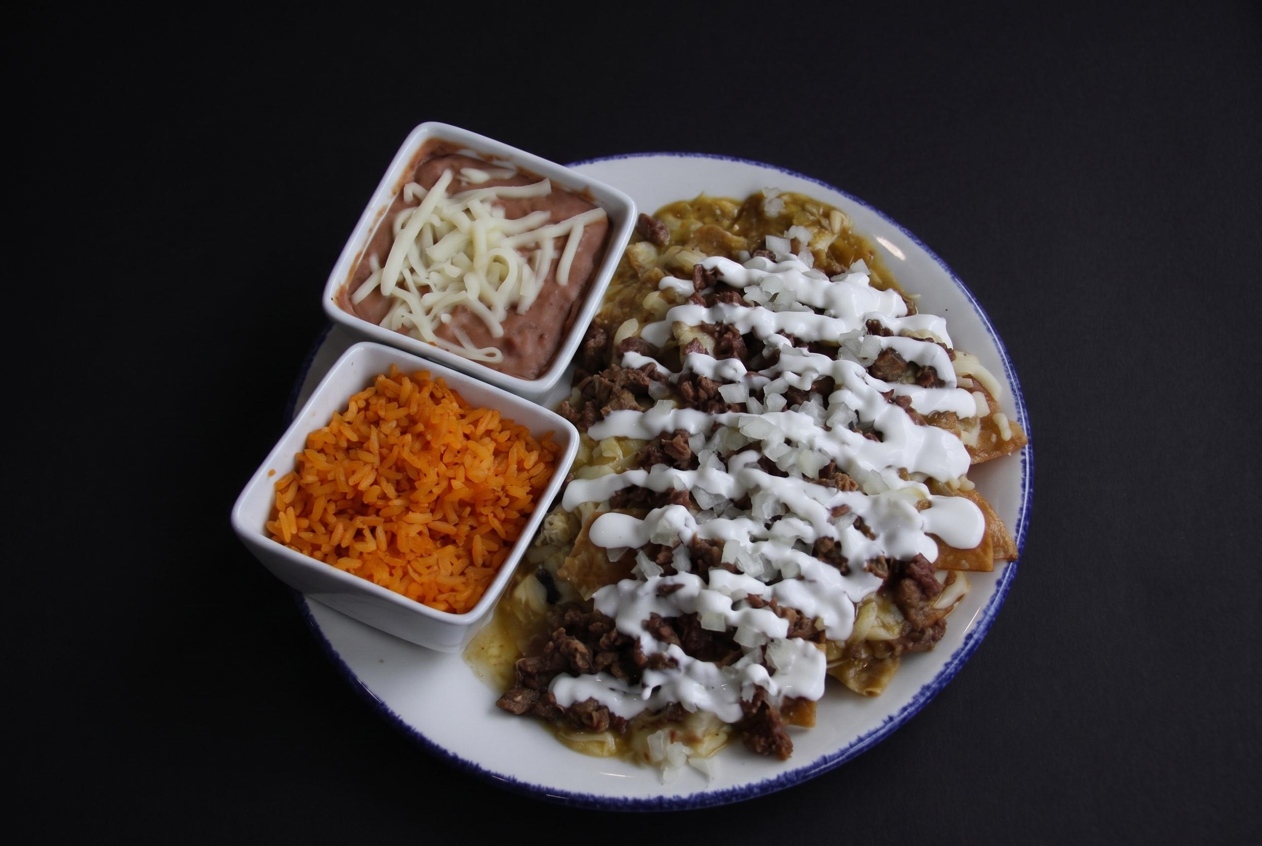 Chilaquiles.