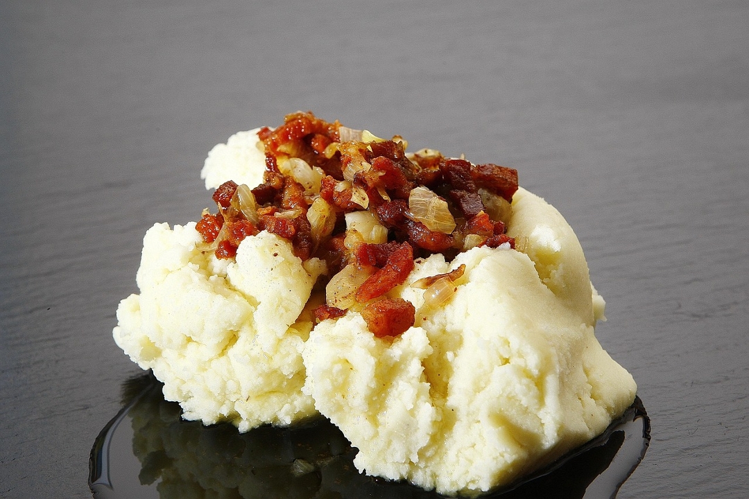 Loaded Mashed Potatoes.