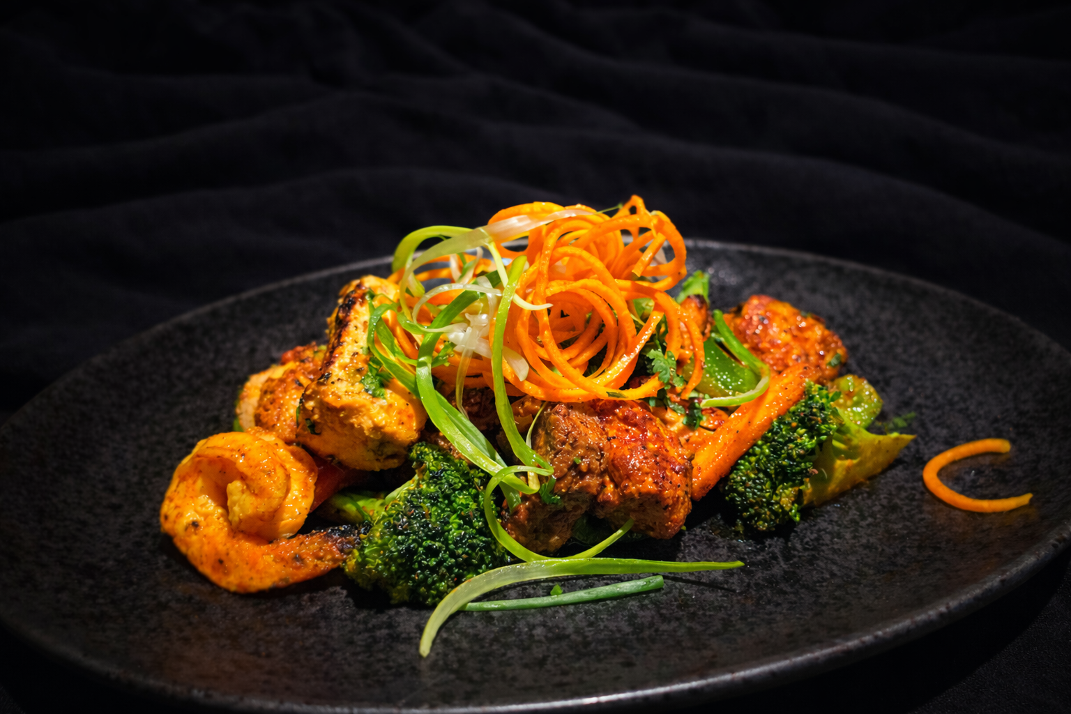 Tandoori Mixed Grill.