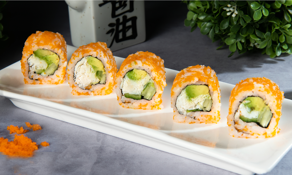 Golden California Roll.
