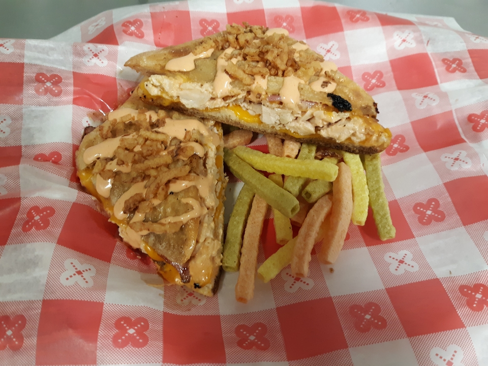 Chicken Bacon Ranch Panini.