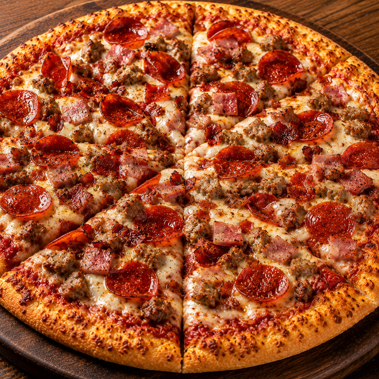 Meat Lovers Pizza.