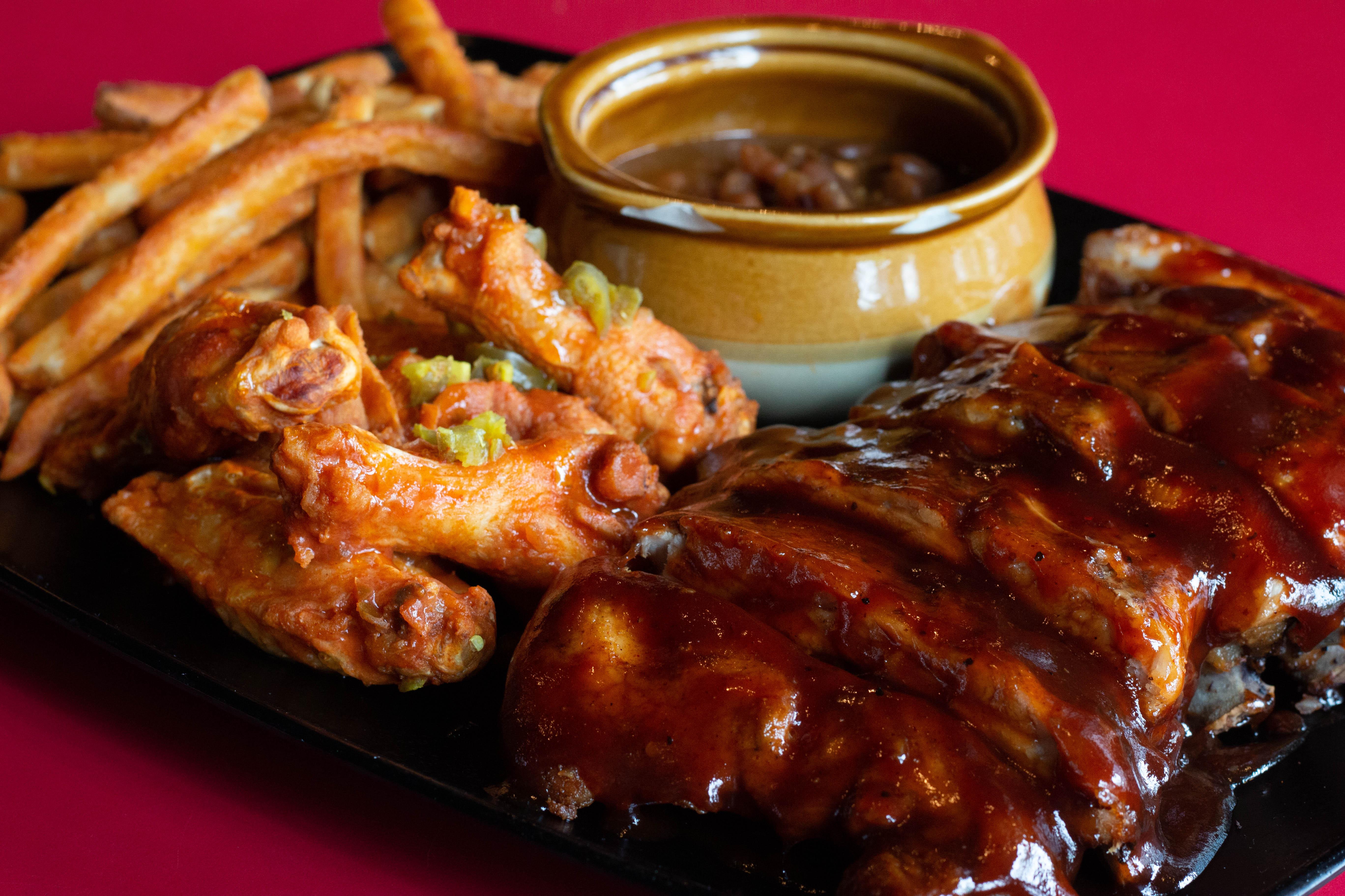 Wing & Rib Combo.